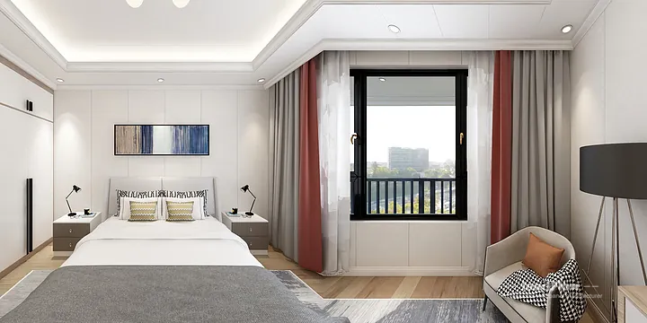 WPC Interior Panel Apartment Inspiration in Hangzhou &mdash; Modern Design in Hangzhou, China - photo 1
