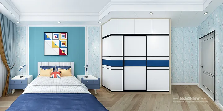 WPC Interior Panel Apartment Inspiration in Hangzhou &mdash; Modern Design in Hangzhou, China - photo 2