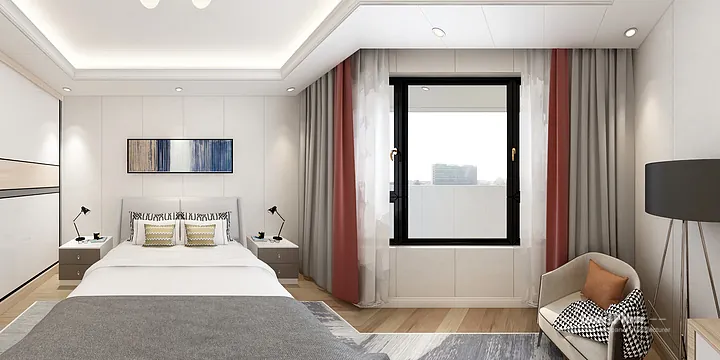 WPC Interior Panel Apartment Inspiration in Hangzhou &mdash; Modern Design in Hangzhou, China - photo 3