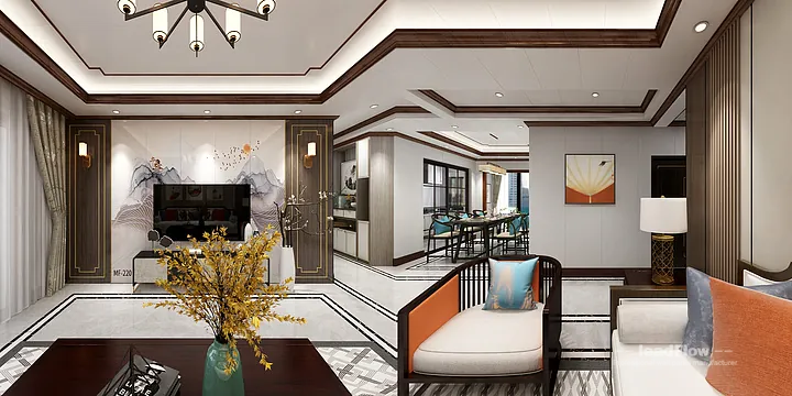 WPC Wall Cladding Apartment Design in Hangzhou | Warm Interior in Hangzhou, China - photo 5