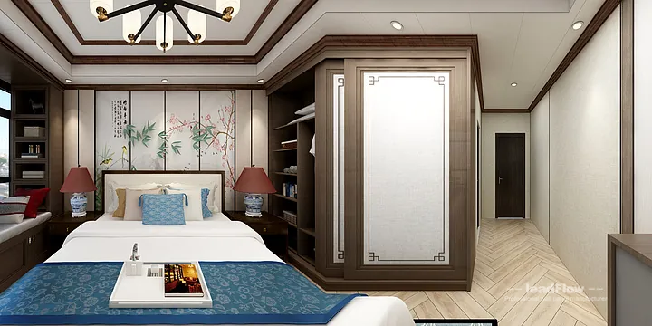 Elegant WPC Wall Cladding Project: Hangzhou Apartment Interior in Hangzhou, China - photo 3