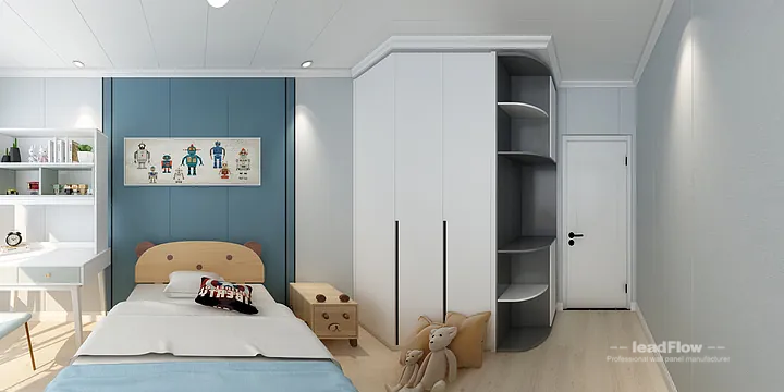 Modern WPC Cladding Project: Hangzhou Apartment Interior in Hangzhou, China - photo 2