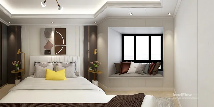 Modern WPC Cladding Project: Hangzhou Apartment Interior in Hangzhou, China - photo 5