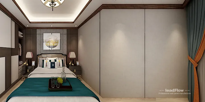 WPC Interior Panel Apartment Case Study in Hangzhou | Modern Living Room in Hangzhou, China - photo 4