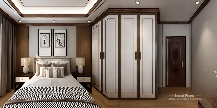 WPC Interior Panel Apartment Case Study in Hangzhou | Modern Living Room in Hangzhou, China - photo 5