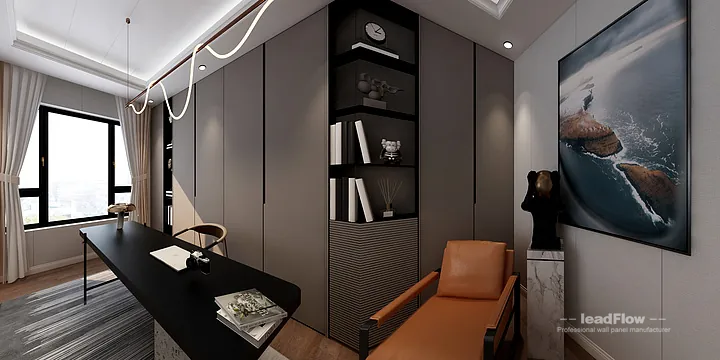 WPC Interior Panel Design for Hangzhou Apartment &mdash; Master Bedroom Focus in Hangzhou, China - photo 5