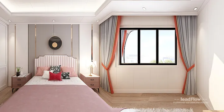 WPC Interior Panel Design for Hangzhou Apartment &mdash; Master Bedroom Focus in Hangzhou, China - photo 9