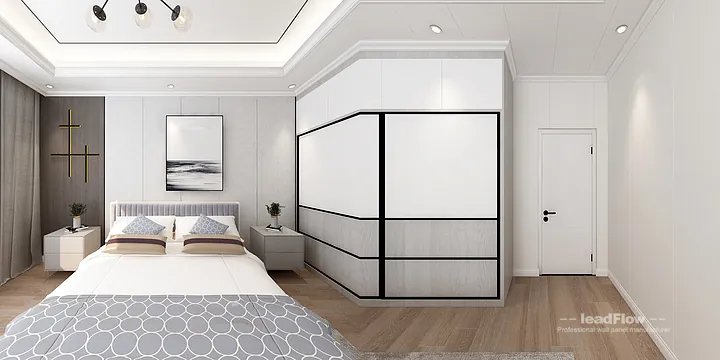 Hangzhou Apartment Featuring WPC Wall Panel | Secondary Bedroom Walls in Hangzhou, China - photo 1