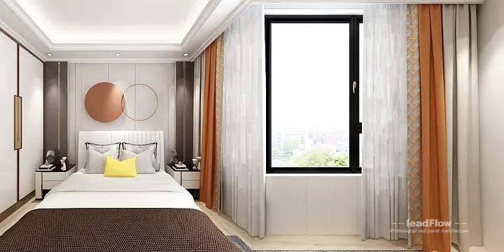 Hangzhou Apartment Featuring WPC Wall Panel | Secondary Bedroom Walls in Hangzhou, China - photo 4