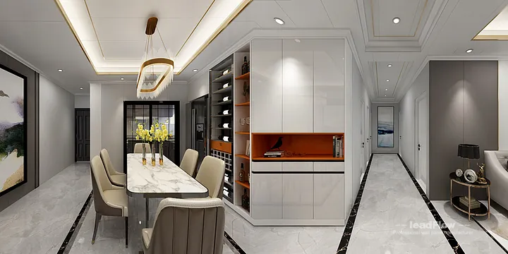 Hangzhou Apartment Wall Panel Design | WPC Interior Panel Premium Interior in Hangzhou, China - photo 3