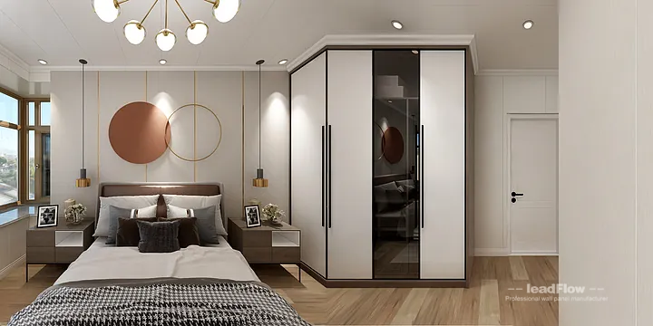 Hangzhou Apartment Wall Panel Design | WPC Interior Panel Premium Interior in Hangzhou, China - photo 6
