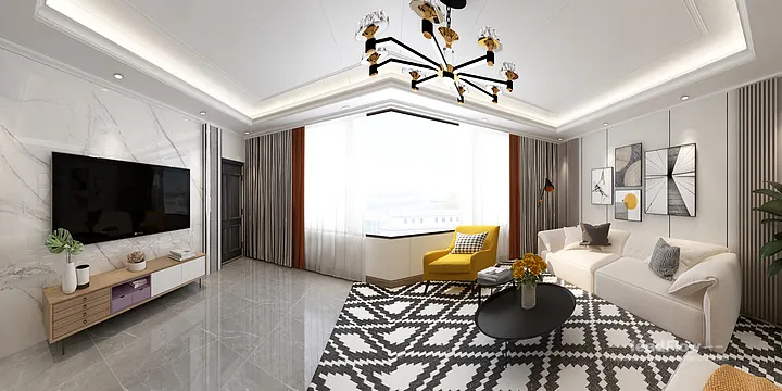 WPC Wall Cladding Design Case: Hangzhou Apartment in Hangzhou, China - photo 5