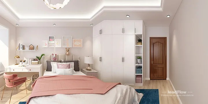 Hangzhou Apartment with WPC Interior Panel &mdash; New Chinese Oriental Feature in Hangzhou, China - photo 3