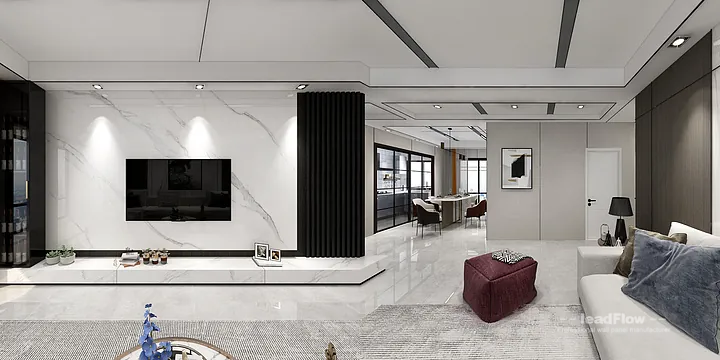 WPC Cladding Apartment Inspiration in Nanchang &mdash; Contemporary Design in Donghu District, Nanchang, China - photo 11