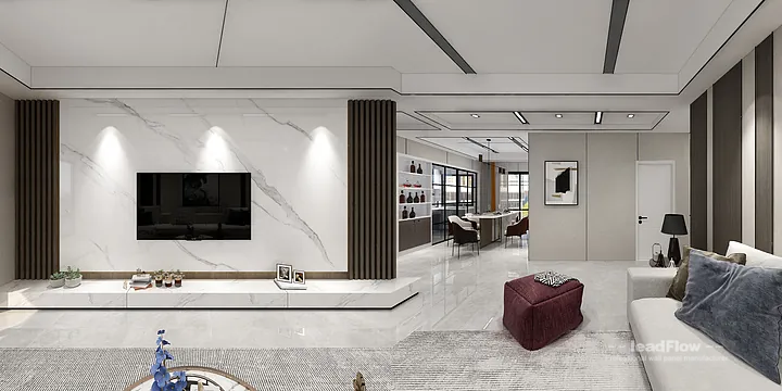 WPC Cladding Apartment Inspiration in Nanchang &mdash; Contemporary Design in Donghu District, Nanchang, China - photo 13