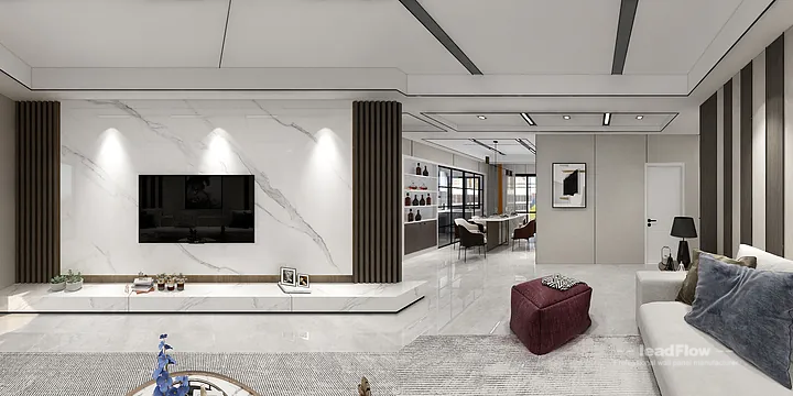 WPC Cladding Apartment Inspiration in Nanchang &mdash; Contemporary Design in Donghu District, Nanchang, China - photo 15