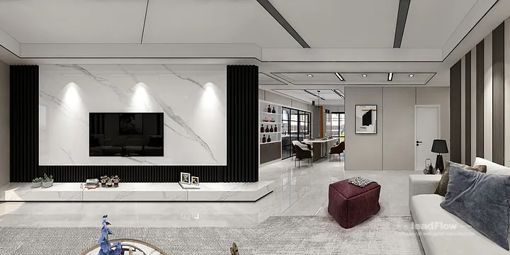 WPC Cladding Apartment Inspiration in Nanchang &mdash; Contemporary Design in Donghu District, Nanchang, China - photo 17