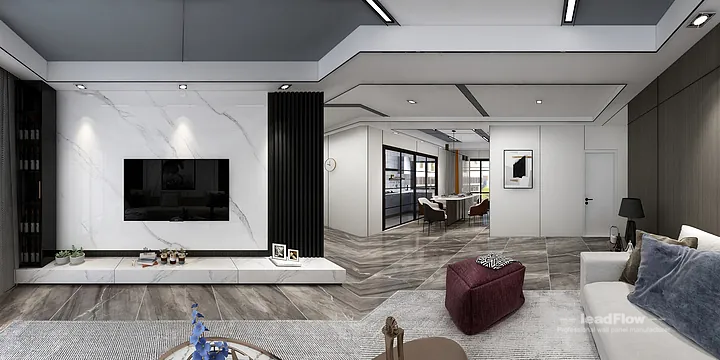 WPC Cladding Apartment Inspiration in Nanchang &mdash; Contemporary Design in Donghu District, Nanchang, China - photo 8