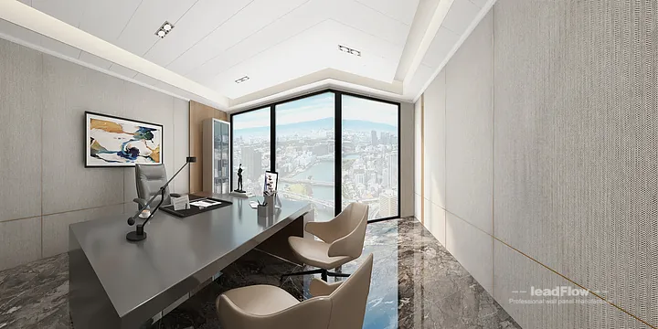 Hangzhou Office Makeover with WPC Interior Panel | Modern Wood Grain in Hangzhou, China - photo 15