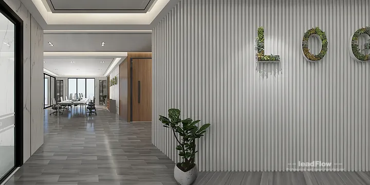 Hangzhou Office Makeover with WPC Interior Panel | Modern Wood Grain in Hangzhou, China - photo 17