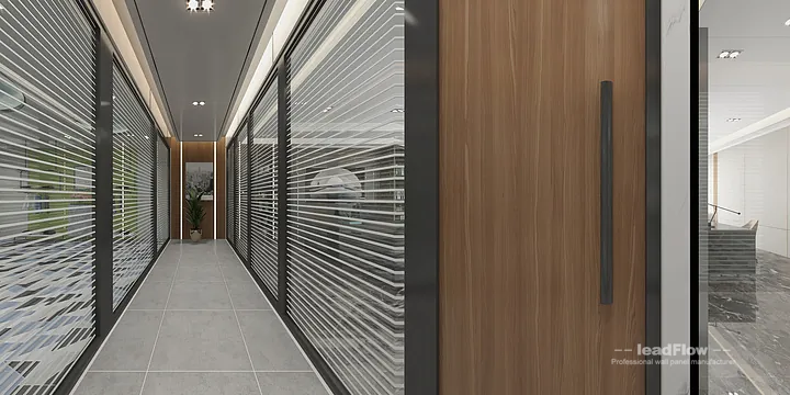 Hangzhou Office Makeover with WPC Interior Panel | Modern Wood Grain in Hangzhou, China - photo 2