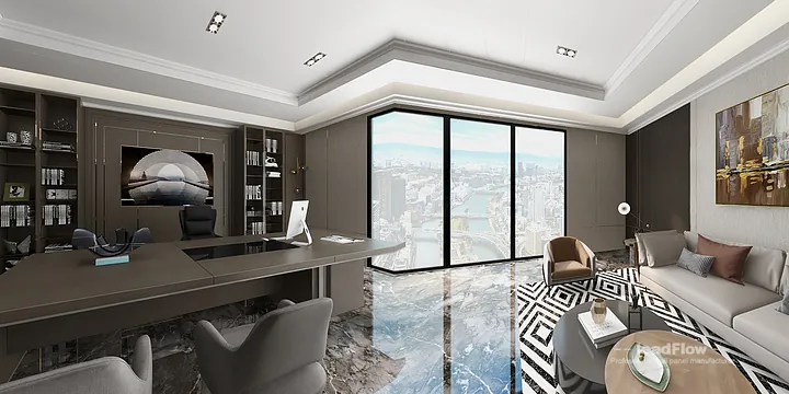 Hangzhou Office Makeover with WPC Interior Panel | Modern Wood Grain in Hangzhou, China - photo 25