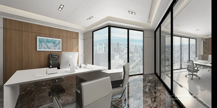Hangzhou Office Makeover with WPC Interior Panel | Modern Wood Grain in Hangzhou, China - photo 26