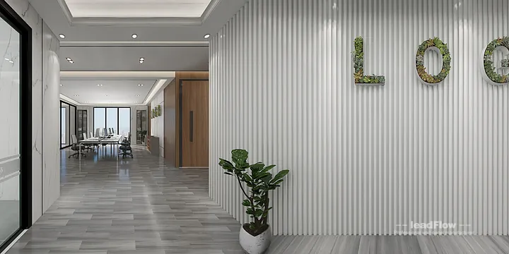 Hangzhou Office Makeover with WPC Interior Panel | Modern Wood Grain in Hangzhou, China - photo 6