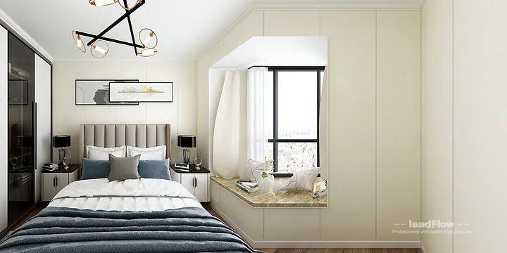 WPC Interior Panel Design for Hangzhou Apartment &mdash; Living-Dining Room Focus in Hangzhou, China - photo 1