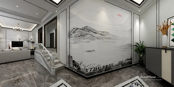 WPC Interior Panel Solution: Hangzhou Apartment Project in Hangzhou, China - photo 11