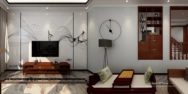 WPC Interior Panel Solution: Hangzhou Apartment Project in Hangzhou, China - photo 12