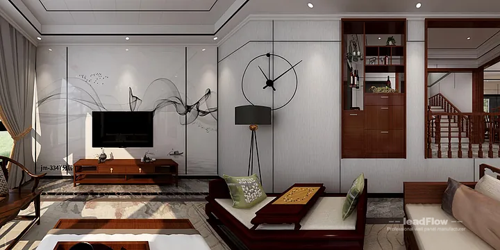 WPC Interior Panel Solution: Hangzhou Apartment Project in Hangzhou, China - photo 15