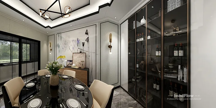 WPC Interior Panel Solution: Hangzhou Apartment Project in Hangzhou, China - photo 18