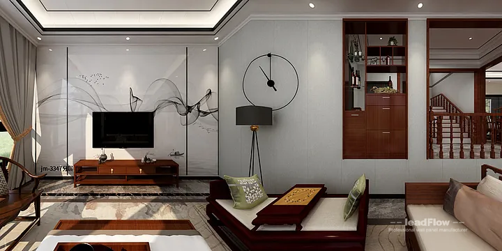 WPC Interior Panel Solution: Hangzhou Apartment Project in Hangzhou, China - photo 5