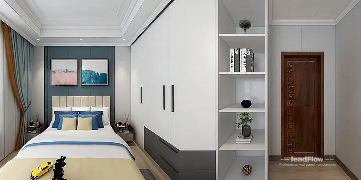 New Chinese Oriental Apartment in Hangzhou Featuring WPC Interior Panel in Hangzhou, China - photo 4