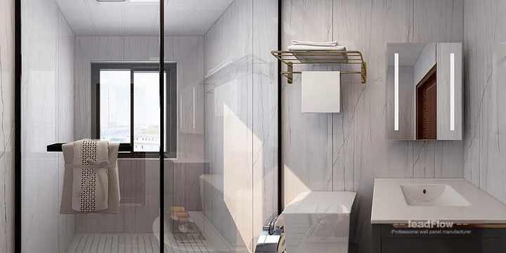 New Chinese Oriental Apartment in Hangzhou Featuring WPC Interior Panel in Hangzhou, China - photo 9