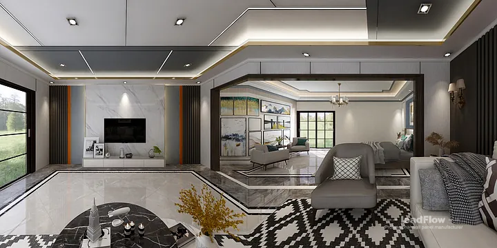 Hangzhou Commercial Space Renovation with WPC Interior Panel | Stylish Idea in Hangzhou, China