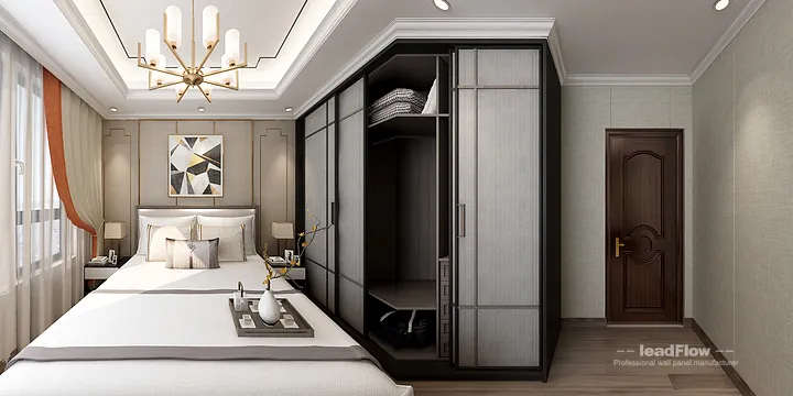 WPC Wall Cladding Project: Nanchang Apartment with Living Room in Donghu District, Nanchang, China - photo 3
