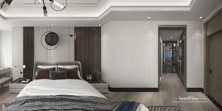 Explore WPC Interior Panel in This Hangzhou Apartment &mdash; Light Luxury Style in Hangzhou, China - photo 11