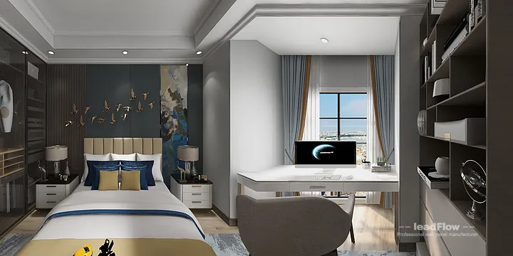 Explore WPC Interior Panel in This Hangzhou Apartment &mdash; Light Luxury Style in Hangzhou, China - photo 13