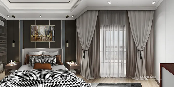 Explore WPC Interior Panel in This Hangzhou Apartment &mdash; Light Luxury Style in Hangzhou, China - photo 3