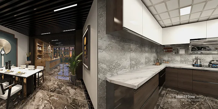 WPC Wall Panel Ideas for Hangzhou Hotel | Lobby Design in Hangzhou, China - photo 8