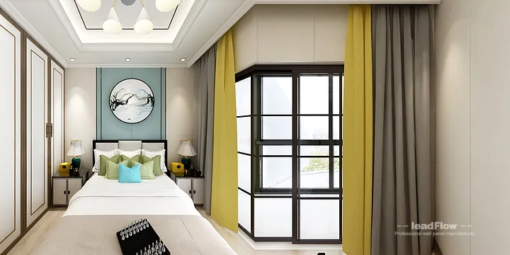WPC Wall Panel Project: Hangzhou Apartment with Living-Dining Room in Hangzhou, China - photo 3