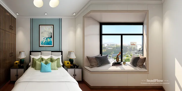 WPC Wall Panel Project: Hangzhou Apartment with Living-Dining Room in Hangzhou, China - photo 4