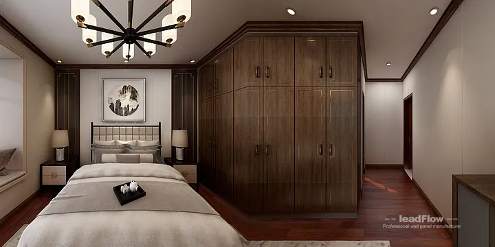 WPC Wall Panel Project: Hangzhou Apartment with Living-Dining Room in Hangzhou, China - photo 6