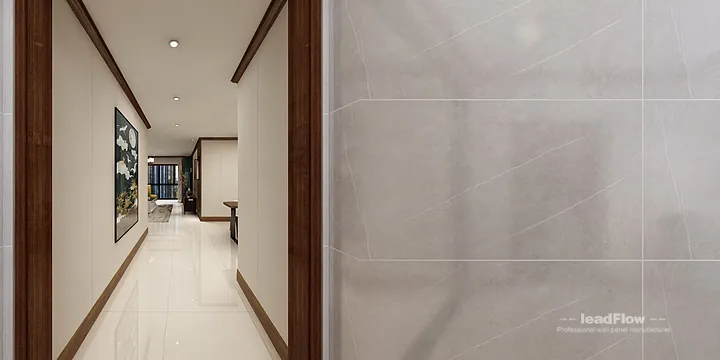 WPC Wall Panel Project: Hangzhou Apartment with Living-Dining Room in Hangzhou, China - photo 7