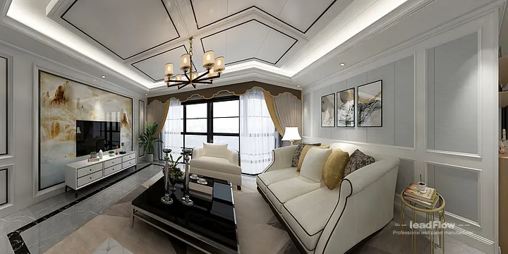 Explore WPC Wall Panel in This Hangzhou Apartment &mdash; Elegant Style in Hangzhou, China - photo 10
