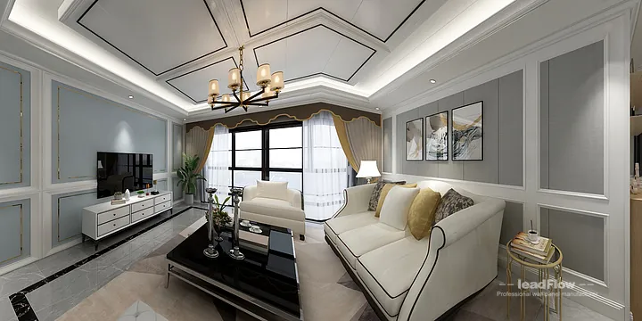 Explore WPC Wall Panel in This Hangzhou Apartment &mdash; Elegant Style in Hangzhou, China - photo 14