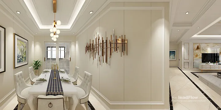 Explore WPC Wall Panel in This Hangzhou Apartment &mdash; Elegant Style in Hangzhou, China - photo 5
