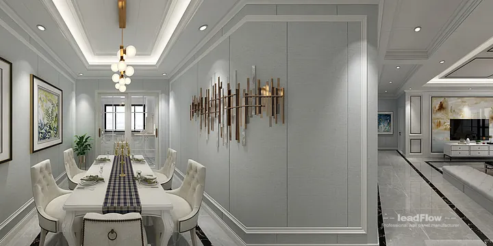 Explore WPC Wall Panel in This Hangzhou Apartment &mdash; Elegant Style in Hangzhou, China - photo 9